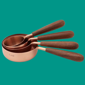 Juego de Cucharas Medidoras de Oro de Lujo, 4 Piezas, Hechas a Mano, Herramienta de Cocina de Alta Calidad para Uso Doméstico al Mejor Precio - Product Image 3