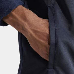 Logo personnalisé hommes lourds survêtement d'hiver à manches longues à capuche jogging survêtement 2 pièces fermeture éclair survêtement vestes pantalon tenue - Product Image 4