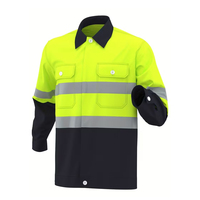 Vêtements de travail réfléchissants avec logo, polyester/coton, imperméables, séchage rapide, personnalisables, uniformes pour les travailleurs du bâtiment et de l'industrie