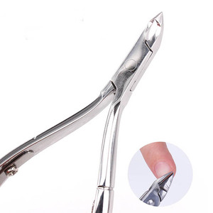 Outil de manucure pédicure en acier inoxydable pour salon à domicile coupe-cuticules podiatrie pince à ongles incarnés - Product Image 4