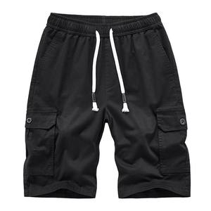 Short cargo personnalisé pour hommes Short de plage solide et imperméable à séchage rapide pour l'été Short cargo de bain pour le surf - Product Image 2