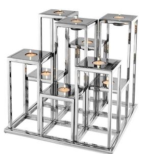 Chandelier centre de table en laiton bougeoir vente chaude bougeoir en métal bougeoir pour la décoration intérieure faite à la main - Product Image 1