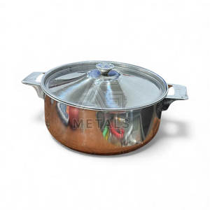 Stainless Steel Soup & <b>Stock</b> <b>Pot</b> for Daily Kitchen Use Durable Build Lightweight Dishwasher Safe Gas & Induction Ready - Product Image 2