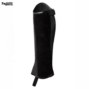 High Quality Leather Mini <b>Chap</b> Horse Equestrian <b>Riding</b> Boot Fitting to Ankle Horse <b>Riding</b> <b>Chaps</b> - Product Image 2