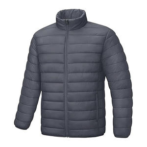 Chaqueta acolchada de tendencia 2025 personalizada para hombre, cálida, ligera, impermeable, aislada, prendas de vestir exteriores de invierno, chaquetas OEM al por mayor - Product Image 1