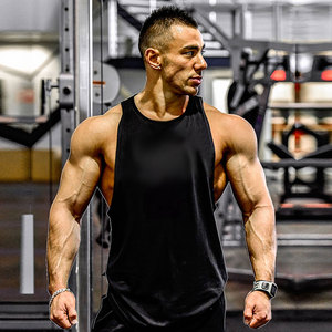 Camisetas sin Mangas Casuales para Hombre, Camisetas Personalizadas para Fitness - Product Image 1