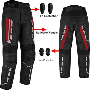 Unisex impermeable cuero Cardura motocicleta traje chaqueta pantalón conjunto transpirable CE aprobado motorista montar equipo verano/invierno venta - Product Image 5