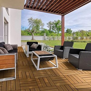 สินค้าใหม่ร้อน FG-VG04NW ระเบียงกลางแจ้งกระเบื้องปูพื้นพื้นไม้กระเบื้องไม้เนื้อแข็งสําหรับตกแต่งจากเวียดนาม - Product Image 4