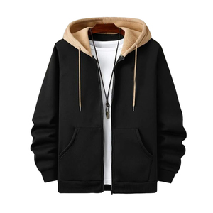 Latest Design Men's Hoodies Sweatshirts Custom Apparel Manufacturer Fashion Casual Outerwear Street Wear Top Men Pullover Hoodie - Product Image 6