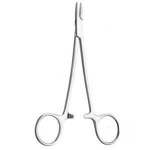 Portaagujas TC Baumgartner de 14 cm, Acero Inoxidable, Manual, Reutilizable, Calidad Premium, Uso en Cirugía General, por Metal Med Corporation - Product Image 3