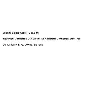 Cable Bipolar Flexible de Acero Inoxidable Reutilizable de Grado Médico |   Cable Aislado para Altas Temperaturas con Certificación CE para Dispositivos Quirúrgicos - Product Image 2