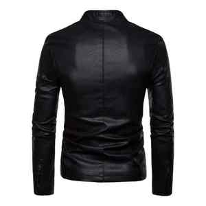 Veste d'hiver de luxe pour homme en laine/polyester, texture pleine fleur de qualité supérieure, couture experte, silhouette moderne et ajustée - Product Image 2