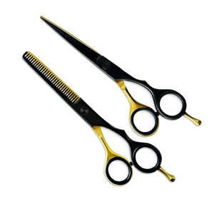 Tijeras de Acero Inoxidable para Cortar y Entresacar Cabello para Barberos Profesionales con Cuchilla Afilada - Product Image 6