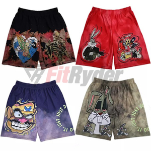 Offre Spéciale Shorts décontractés pour hommes de sports d'été imprimés personnalisés Nouveau design Hip Hop Motif solide Vente en gros Prix bon marché - Product Image 2