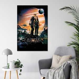 Póster de estilo moderno de Jupiter Ascending, lienzo con marco negro para decoración de pared - Product Image 4