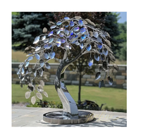 Soldes d'été : Sculpture d'aigle en fer pour décoration intérieure, design classique, mobile et écologique