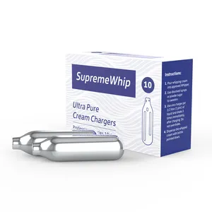 OEM مقبول للغاية شهادة SupremeWhip الكريم المنفوخ شواحن من أوروبا