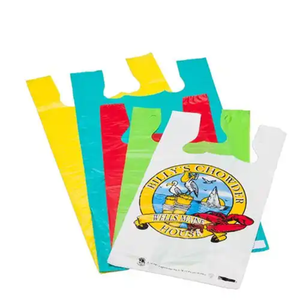 Alta calidad logotipo personalizado impreso HDPE cremallera camiseta bolsas de embalaje precio de fábrica del fabricante vietnamita - Product Image 2