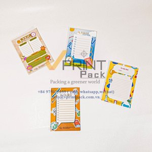Carnet à spirale personnalisable de haute qualité, ligné large, en carton, format 5,5 x 10,5 pouces, sans sujet/contenu OEM disponible - Product Image 6