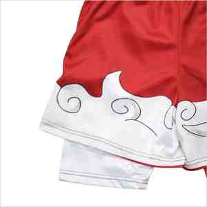 FIT FRONT Shorts Casuales de Compresión de Doble Capa, Diseño Nuevo Fabricado por la Industria, Transpirables, con Patrón Sólido, Cintura Elástica, de Lona - Product Image 2