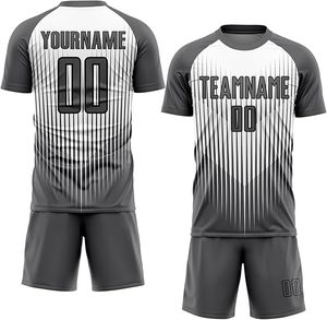 Maillot de football personnalisé à manches courtes, imprimé par sublimation, kit d'équipe de haute qualité pour garçons et hommes - Product Image 5