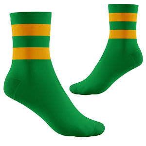 Chaussettes tricotées avec logo personnalisé imprimé de taille personnalisée chaussettes de sport pour hommes - Product Image 6