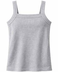 Débardeur sans manches pour homme sur mesure, coupe musclée, vêtements de sport décontractés, tissu extensible doux, gilet côtelé, couleur gris clair, fabrication en gros - Product Image 2