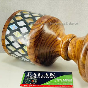 Quemador de incienso de carbón de madera de alta calificación con diseño de fregona ideal para meditación de relajación y uso espiritual a precios de mercado FWE - Product Image 6