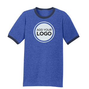 T-shirts unisexes en coton et polyester avec logo personnalisé - Product Image 3