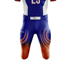 Service OEM, uniforme de football américain de haute qualité, 100% polyester, respirant, séchage rapide, uniforme de football américain - Product Image 6