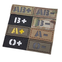 Insignes de patchs découpés au laser tactiques personnalisés drapeau infrarouge lointain réfléchissant IR fabriqué en usine pour système de boucle de crochet de sac à dos