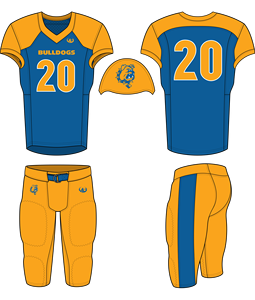 Jersey de fútbol americano personalizable al por mayor, ropa deportiva de equipo cosida de manga corta, ropa de fútbol por sublimación - Product Image 3