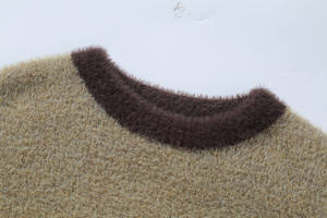 Haute qualité hommes Argyle pull taux de gros décontracté vêtements d'hiver tissu chaud respirant Argyle pull avec en poids léger - Product Image 3