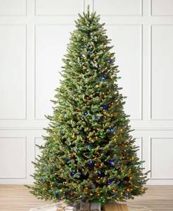 Árbol de Navidad Artificial de Abeto de Lujo con Base Metálica, Realista y Verde, para Decoración Interior - Product Image 2