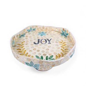 Soporte para Comida de Nácar, Artesanía Hecha a Mano para Exhibición de Alimentos y Vajilla de Servir, Procedente de Vietnam - Product Image 4