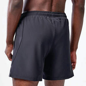 Pantalones cortos de gimnasio para hombre, ligeros, con cierre de cordón, logotipo personalizado, transpirables, para correr y entrenar - Product Image 2