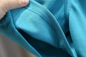 Camiseta de algodón con gofres de lujo de calidad Premium, pantalones cortos para hombre, ropa de verano, camiseta de gimnasio y pantalones cortos para hombre - Product Image 6