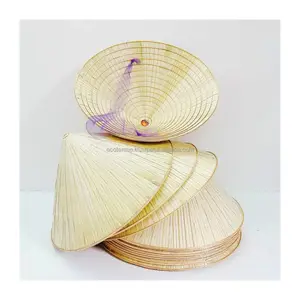 Vietnam leaf hat natural traditional non la hats beautiful handmade product customized size