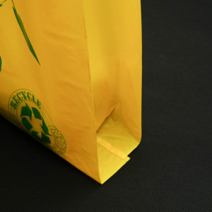Sacs de T-shirts recyclables et écologiques imprimés sur mesure Sac à provisions en plastique biologique compostable en rouleau - Product Image 6