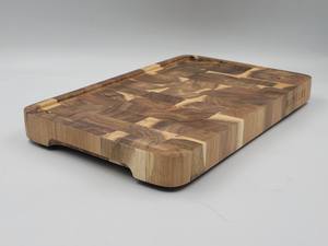 Juego de 3 tablas de cortar de madera de tamaño completo S M L con soporte de madera y cajas de madera hechas en Vietnam - Product Image 3