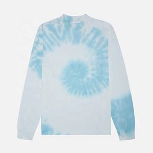 Dec Oem Custom Crewneck Sudadera Hombres Casual Winter Fleece Pullover Logotipo personalizado Tie Dyed Crew Neck Sudadera Unisex Hoodies - Product Image 1