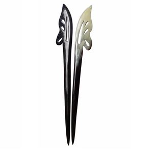 Palo de moño para mujer hecho por cuerno de búfalo horquillas de pelo elegantes y duraderas para mujer chica uso diario ropa de fiesta palo de pelo de cuerno para mujer - Product Image 2