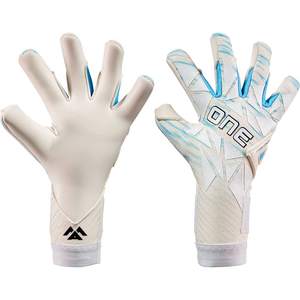 Gants de gardien de but en cuir de qualité supérieure personnalisables coupe personnalisée poignée en latex de football en gros - Product Image 5