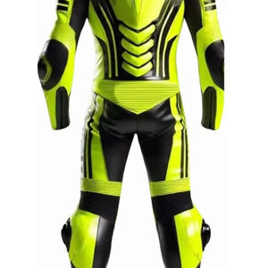 Trajes de Motociclismo Profesionales de Cuero Vacuno Genuino Personalizados para Hombre y Mujer, Transpirables, Impermeables, Anti-UV para Invierno - Product Image 3
