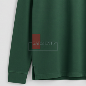 เสื้อเชิ้ตแขนสั้นผู้ชาย กระดุมติด ผ้าถัก ปักโลโก้ได้ ระบายอากาศดี ผ้าฝ้าย 100% รับผลิตแบบ OEM ODM คุณภาพสูง เสื้อลำลองสำหรับองค์กร - Product Image 4