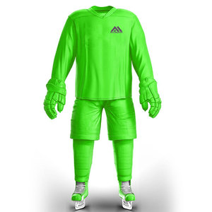 Vêtements de sport Hockey sur glace Conception populaire Uniforme de vêtements de sport Uniforme de hockey sur glace léger Fabriqué au Pakistan - Product Image 1
