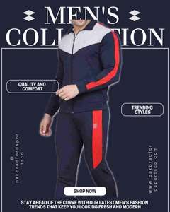 Ensemble de survêtement d'hiver respirant de haute qualité pour hommes, pull et pantalon, avec logo personnalisé imprimé, en polaire, grandes tailles XXL XL - Product Image 6