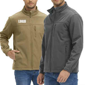 Chaqueta Softshell de poliéster a prueba de viento para hombre para senderismo al aire libre y uso estable de caballos - Product Image 5
