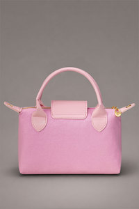 OEM ODM Custom Logo Pink <b>Canvas</b> Tote Bag for Women – Private Label <b>Mini</b> Handbag Manufacturer - Product Image 2