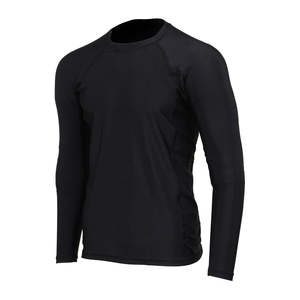 2025 Custom Logo <b>Printed</b> Rash Guard for Men High Quality Long Sleeve Breathable Wear - Product Image 6